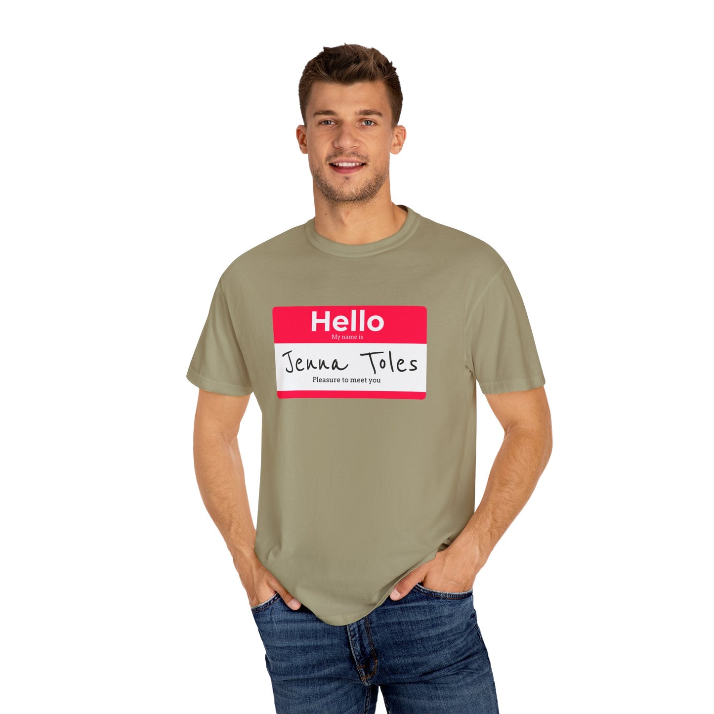 Jenna Toles Name Tag T-Shirt