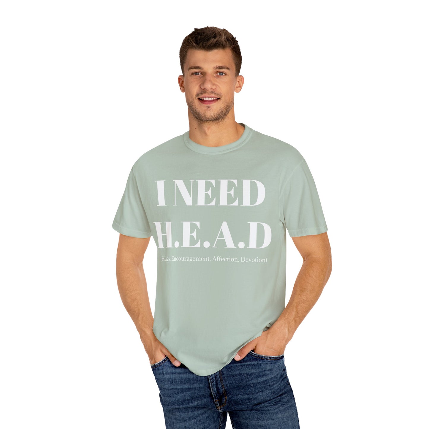 Emotional Support Tee I Need HEAD