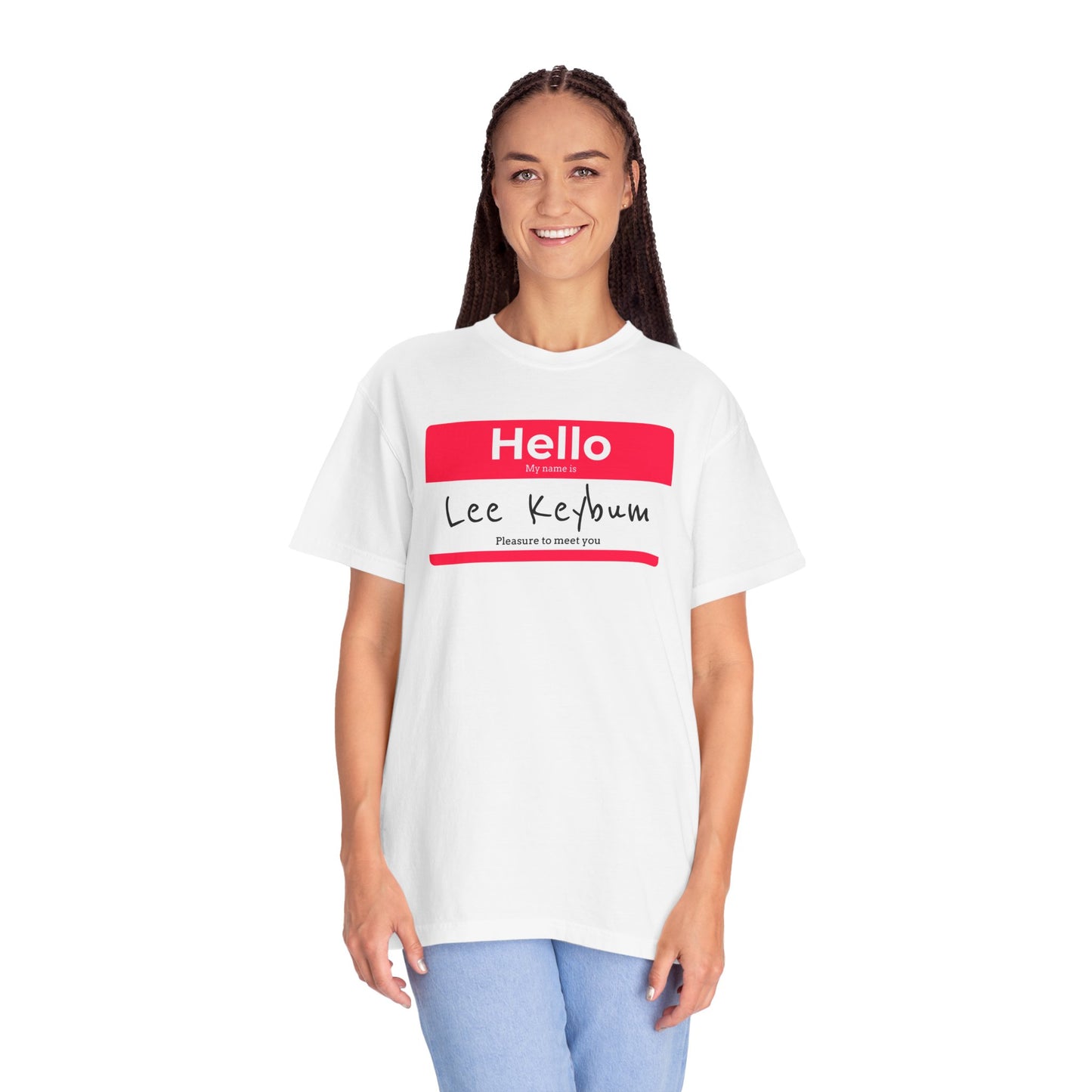 Lee Keybum Name Tag T-shirt