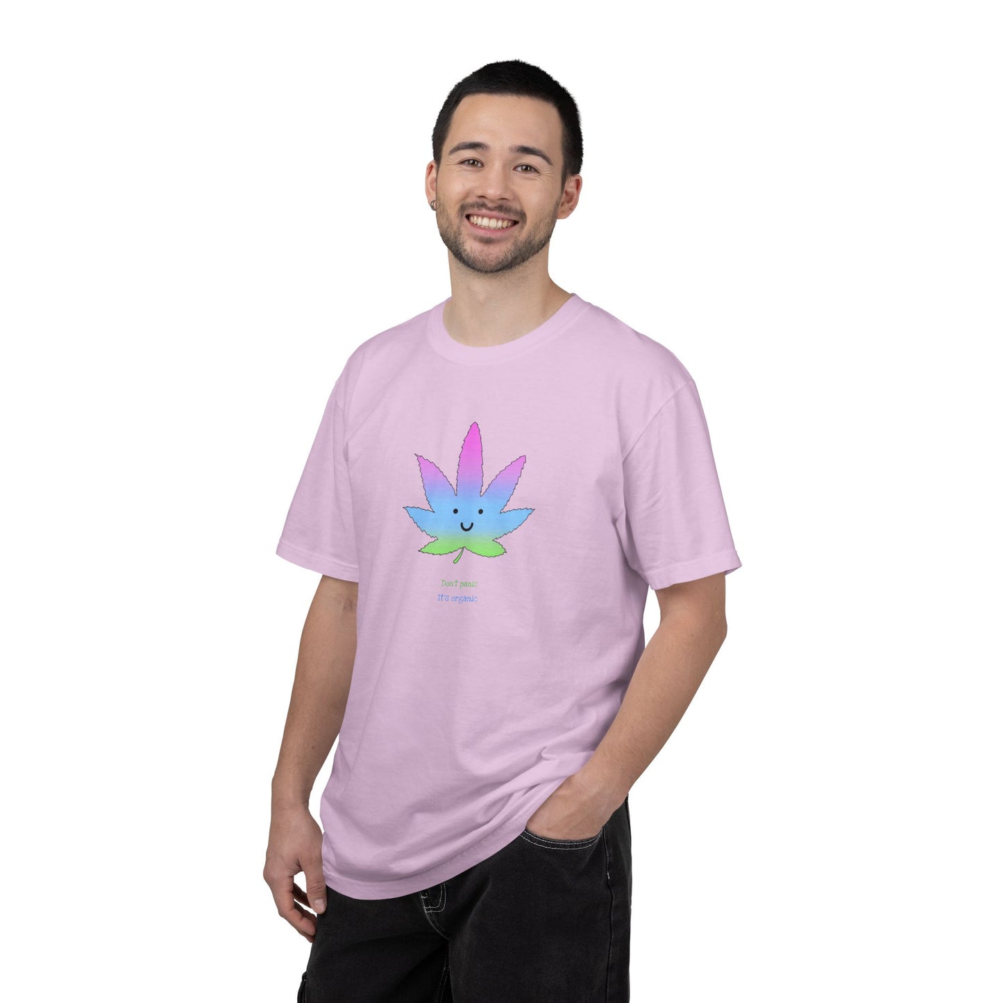 Happy Pastel Weed Leaf T-Shirt