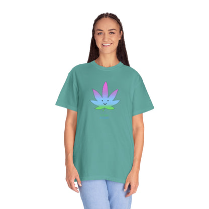 Happy Pastel Weed Leaf T-Shirt