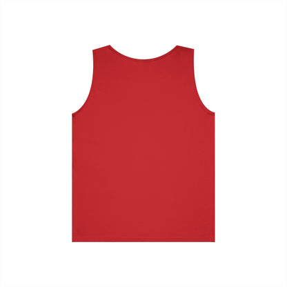 Artistic Unisex Heavy Cotton Tank Top - Inspirational Wall Art, Unique Graphic Tee, Summer Fashion, Gift for Art Lovers, Casual Wear