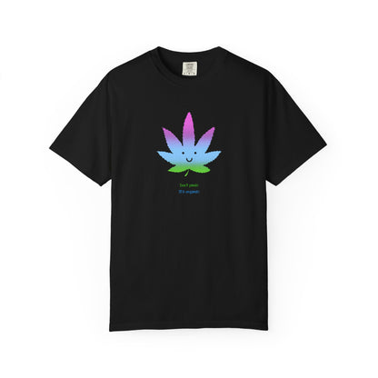 Happy Pastel Weed Leaf T-Shirt