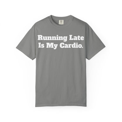 Funny Running Late T-Shirt, Unisex Humor Tee, Perfect Gift for Busy Friends, Casual Outfit, Birthdays, Anniversaries, Everyday Wear