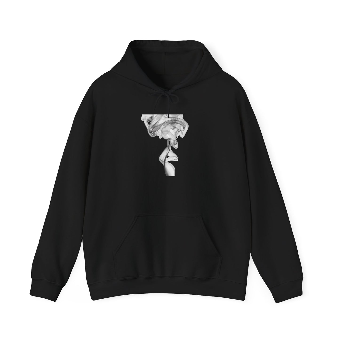 Smoke Art Hoodie — Minimal Abstract Smoke Art Pullover