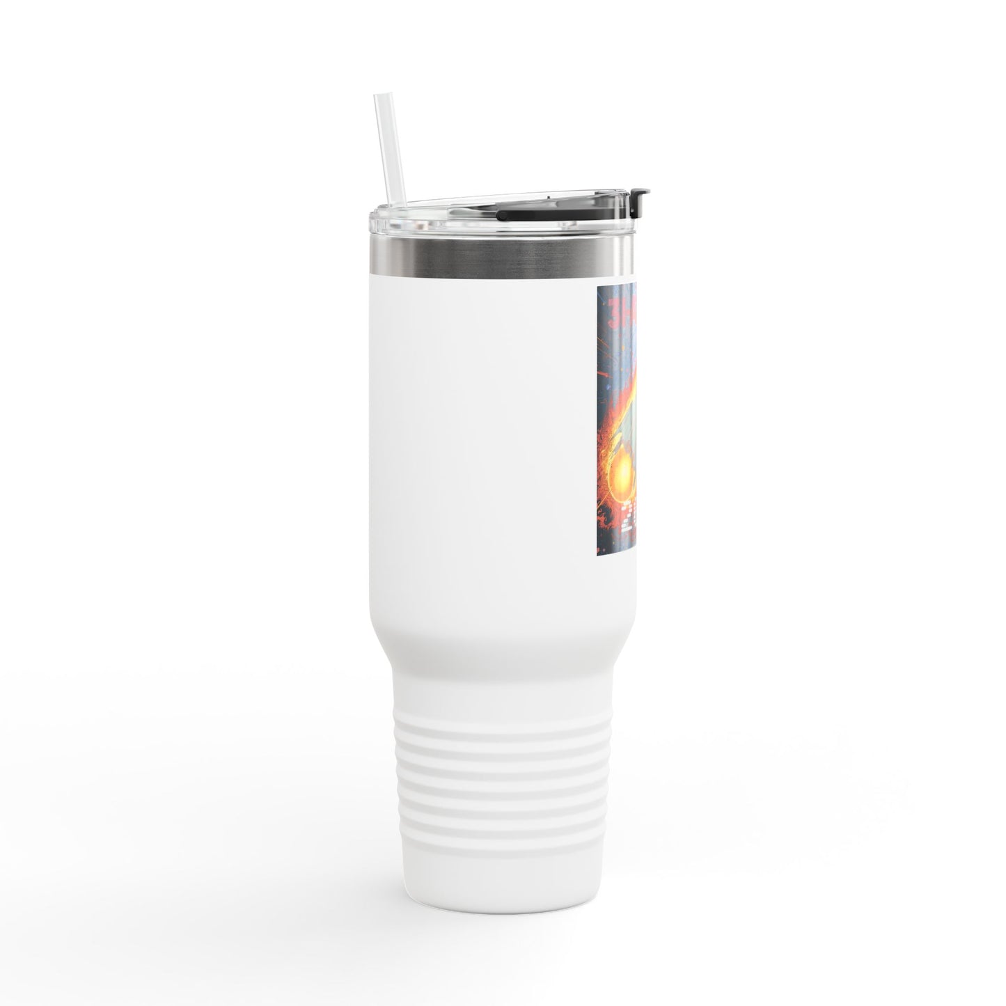 40oz Insulated Travel Mug — 31-Atlas 2025 Meteor Space Mission Design