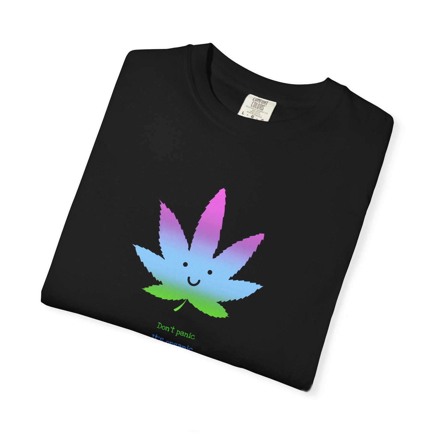 Happy Pastel Weed Leaf T-Shirt