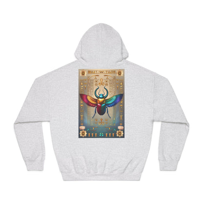 Colorful Beetle Graphic Unisex Hoodie, Unique Gift for Nature Lovers, Casual Outdoor Wear, Vibrant Art Hoodie, Comfortable Fall Style