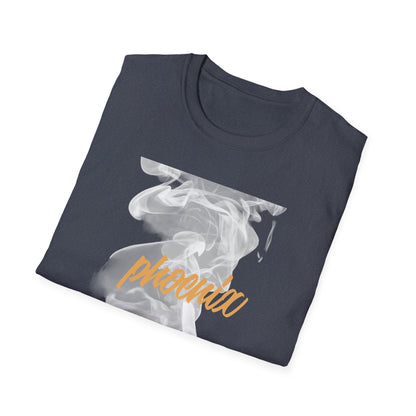 Phoenix Script Marble Graphic T-Shirt