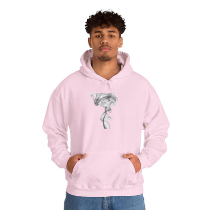 Smoke Art Hoodie — Minimal Abstract Smoke Art Pullover