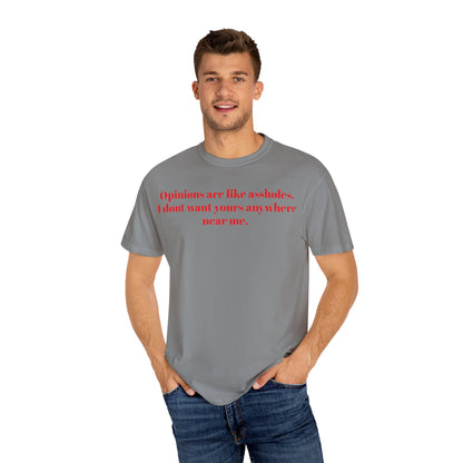 Funny Sarcastic Tee, Unisex Quote T-Shirt, Gift for Friends, Statement T-Shirt, Casual Humor Apparel