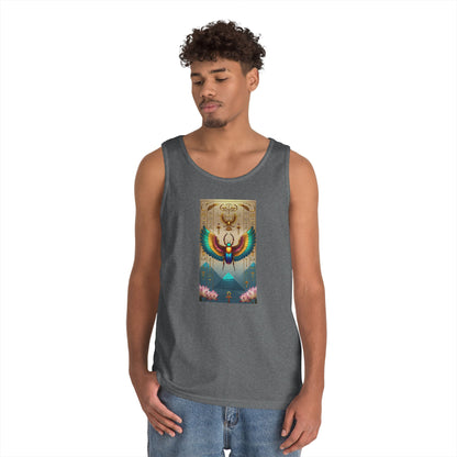 Vibrant Graphic Tank Top for Festival Vibes, Unisex Summer Apparel, Boho Style, Gift for Music Lovers, Perfect for Outdoor Events