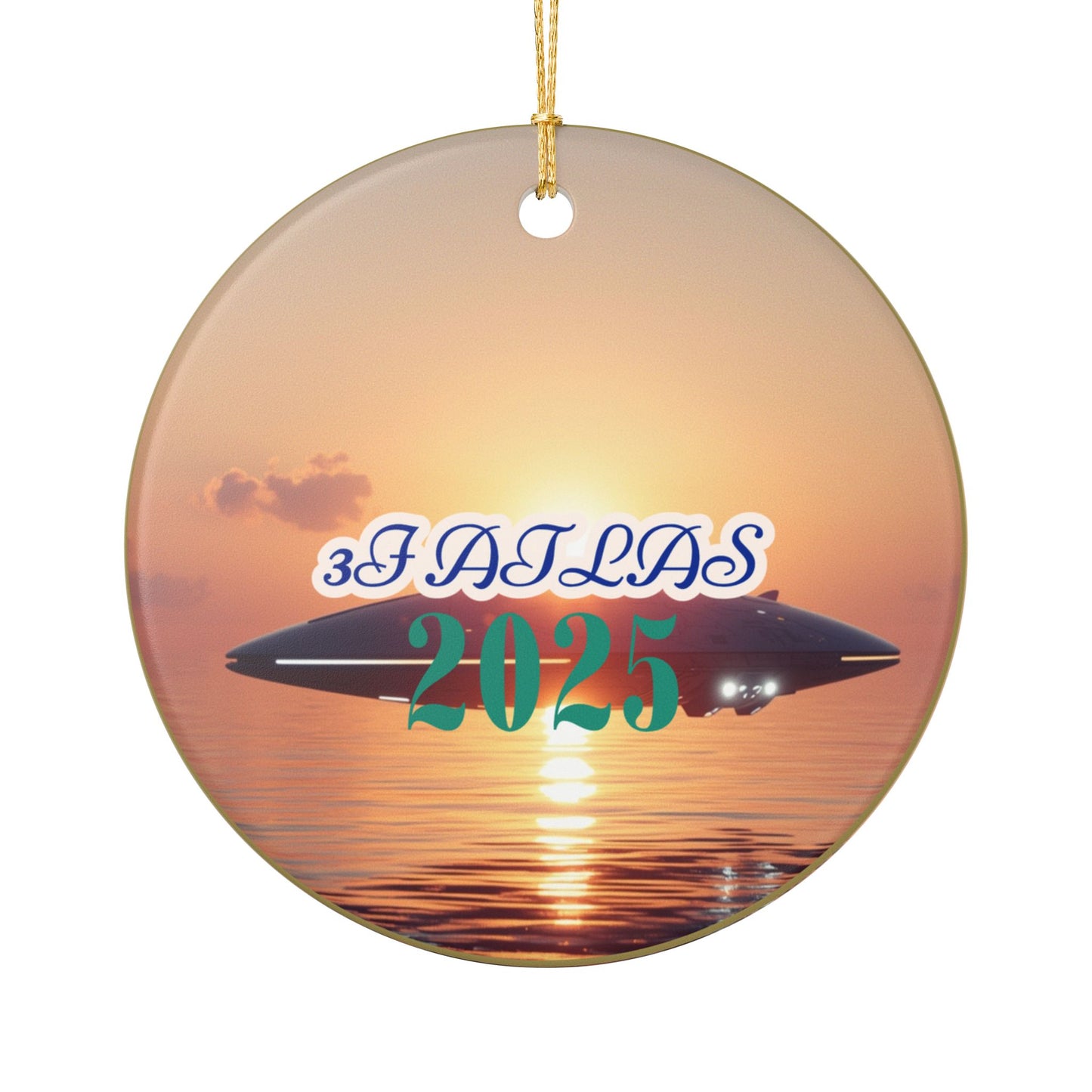 2025 Christamas Ornament— '3IATLAS' Mothership Keepsake
