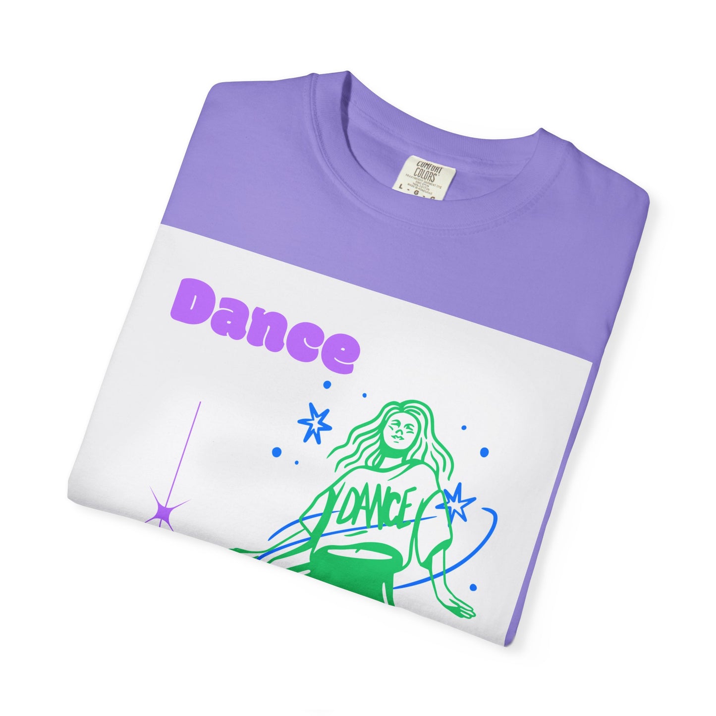 Dance It Out T-Shirt — Retro Neon Dance Graphic Tee