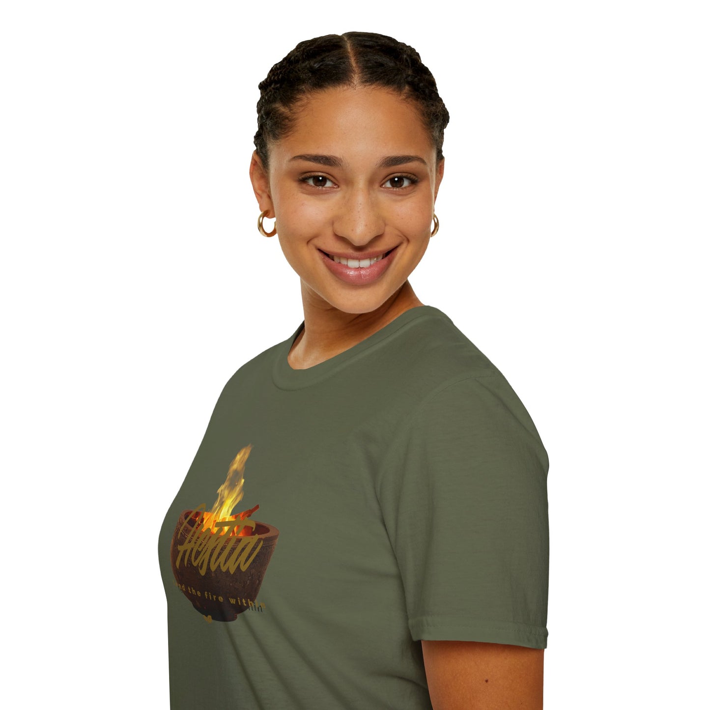 Aloha Luau T-Shirt — Hawaiian Bowl & Flame Summer Tee
