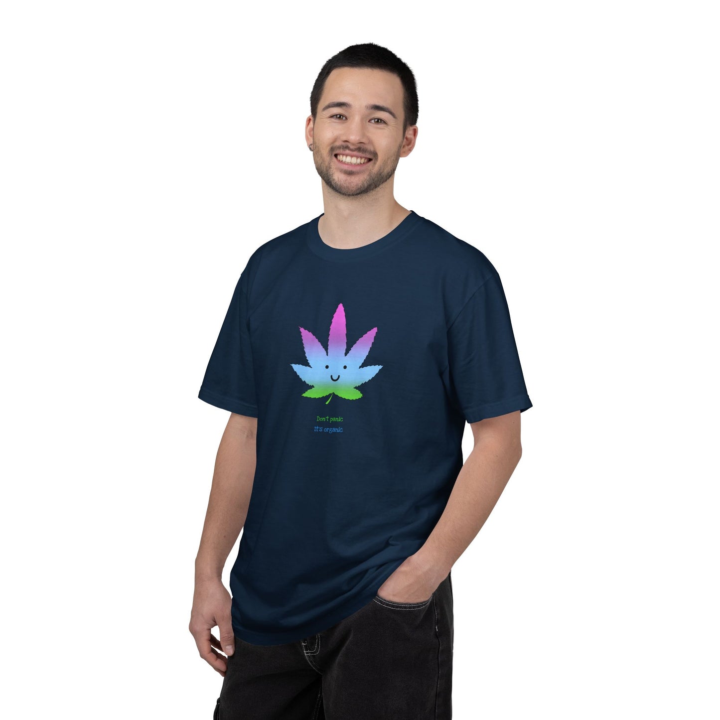 Happy Pastel Weed Leaf T-Shirt