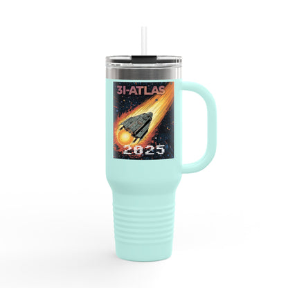 40oz Insulated Travel Mug — 31-Atlas 2025 Meteor Space Mission Design