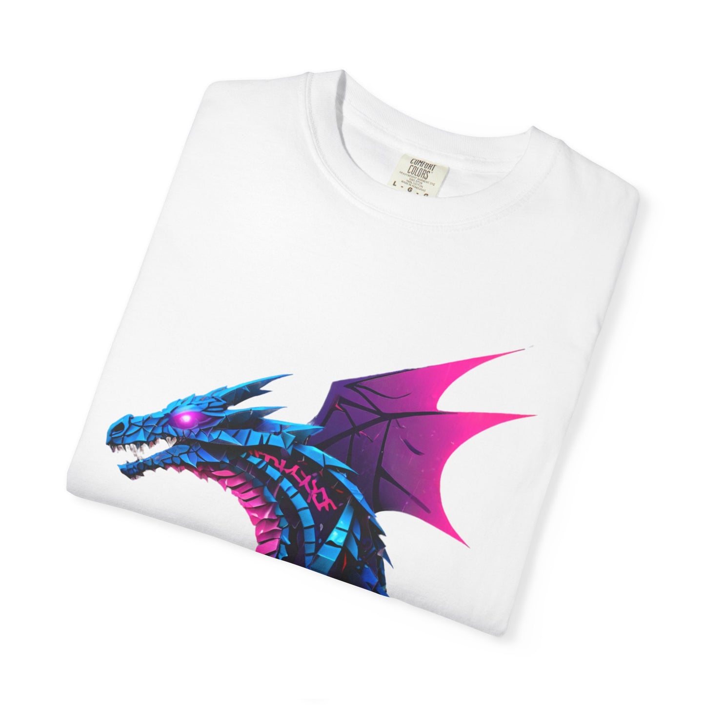 Vibrant Dragon T-shirt, Unisex Graphic Tee, Fantasy T-shirt, Gift for Gamers, Dragon Lover Apparel
