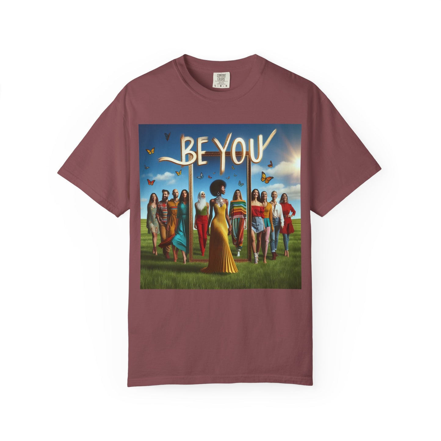 Empowering Graphic Tee, Be You T-Shirt, Unisex Casual Wear, Affirmation Apparel, Inspirational Gift, Unique Fashion Statement