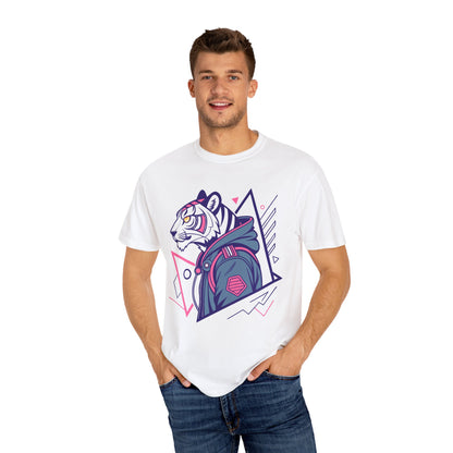 Stylish Tiger Graphic Tee | Unisex Comfortable T-shirt for Animal Lovers | Casual Wear, Gift for Birthdays, Holidays
