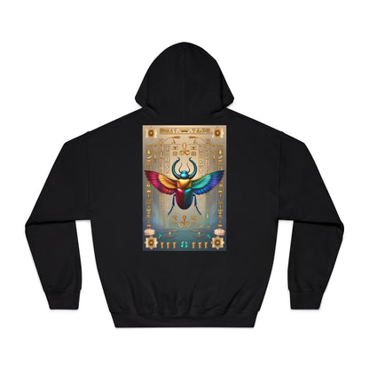Colorful Beetle Graphic Unisex Hoodie, Unique Gift for Nature Lovers, Casual Outdoor Wear, Vibrant Art Hoodie, Comfortable Fall Style