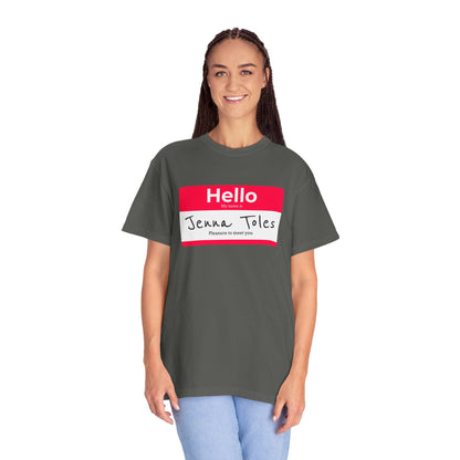 Jenna Toles Name Tag T-Shirt