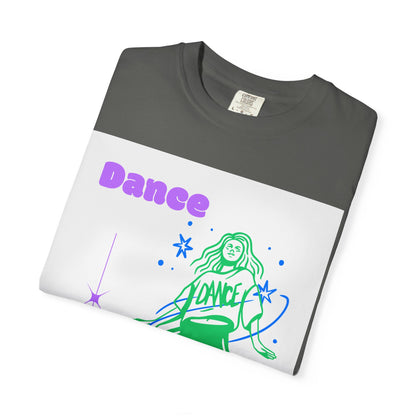 Dance It Out T-Shirt — Retro Neon Dance Graphic Tee