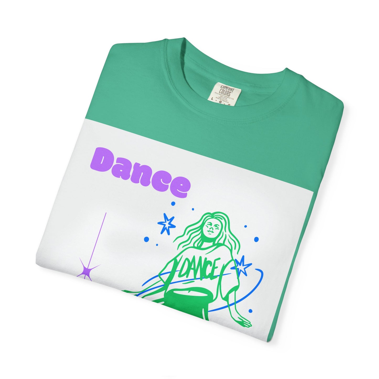 Dance It Out T-Shirt — Retro Neon Dance Graphic Tee
