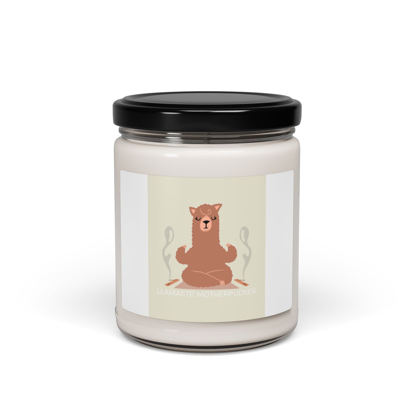 LLamaste Motherfucker Scented Soy Candle — 9oz Relaxing Aromatherapy Jar