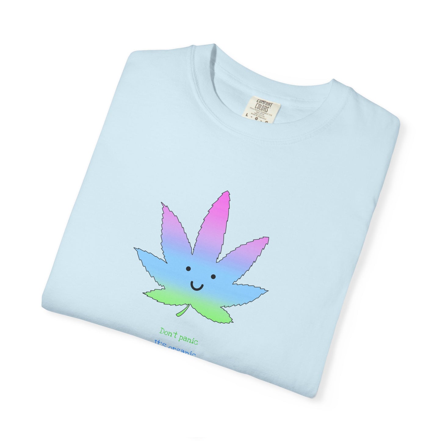 Happy Pastel Weed Leaf T-Shirt