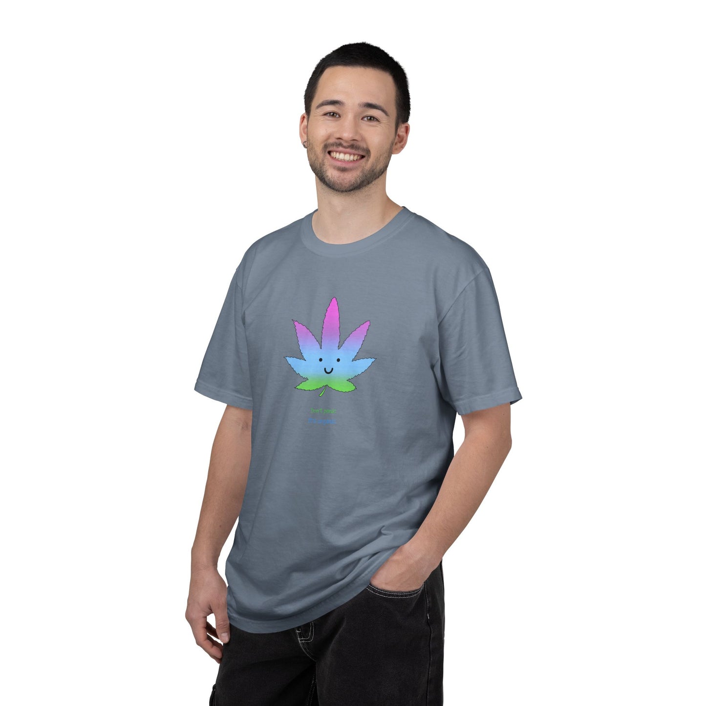 Happy Pastel Weed Leaf T-Shirt