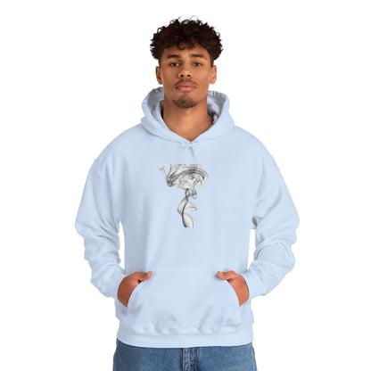 Smoke Art Hoodie — Minimal Abstract Smoke Art Pullover