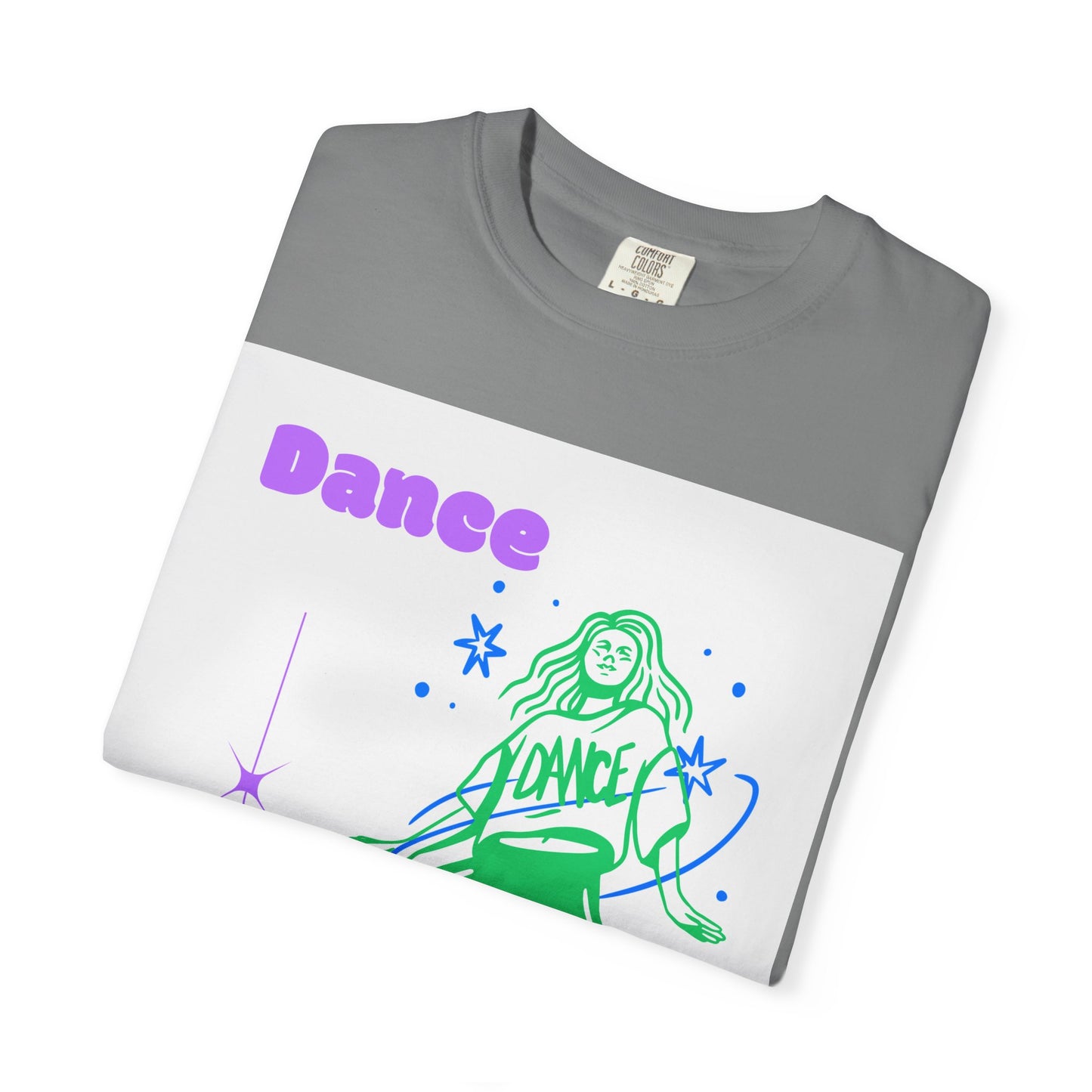 Dance It Out T-Shirt — Retro Neon Dance Graphic Tee