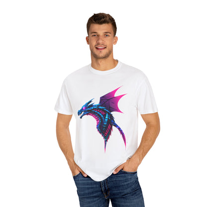 Vibrant Dragon T-shirt, Unisex Graphic Tee, Fantasy T-shirt, Gift for Gamers, Dragon Lover Apparel