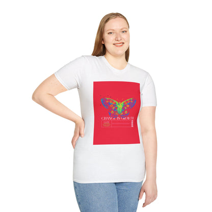 Butterfly Growth T-Shirt — Colorful 'Change Is Growth' Inspirational Tee