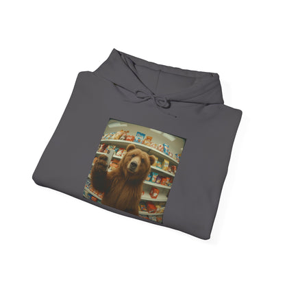 Cozy Bear Graphic Hoodie, Perfect Gift for Animal Lovers, Casual Wear, Unique Sweatshirt for Winter, Perfect for Birthdays, Nature [...]