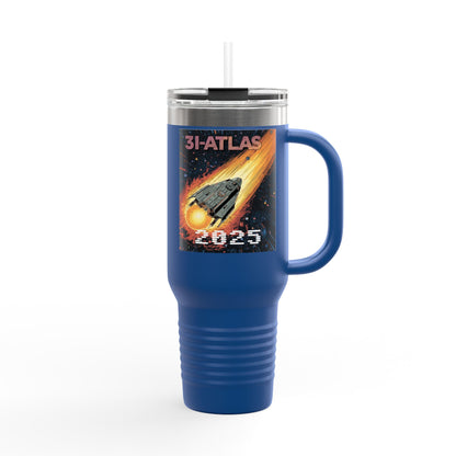 40oz Insulated Travel Mug — 31-Atlas 2025 Meteor Space Mission Design