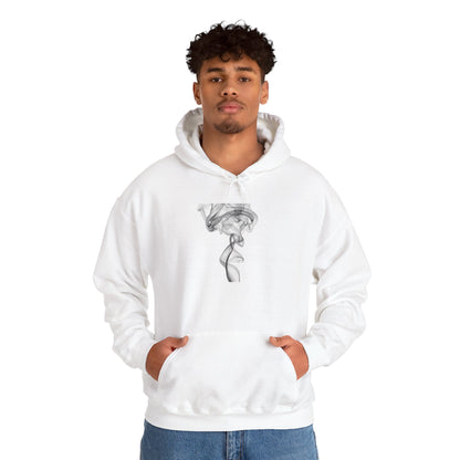 Smoke Art Hoodie — Minimal Abstract Smoke Art Pullover