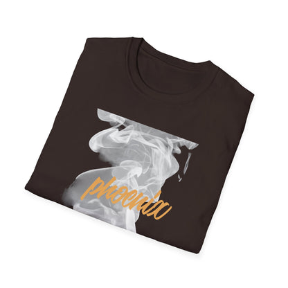 Phoenix Script Marble Graphic T-Shirt