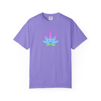 Happy Pastel Weed Leaf T-Shirt
