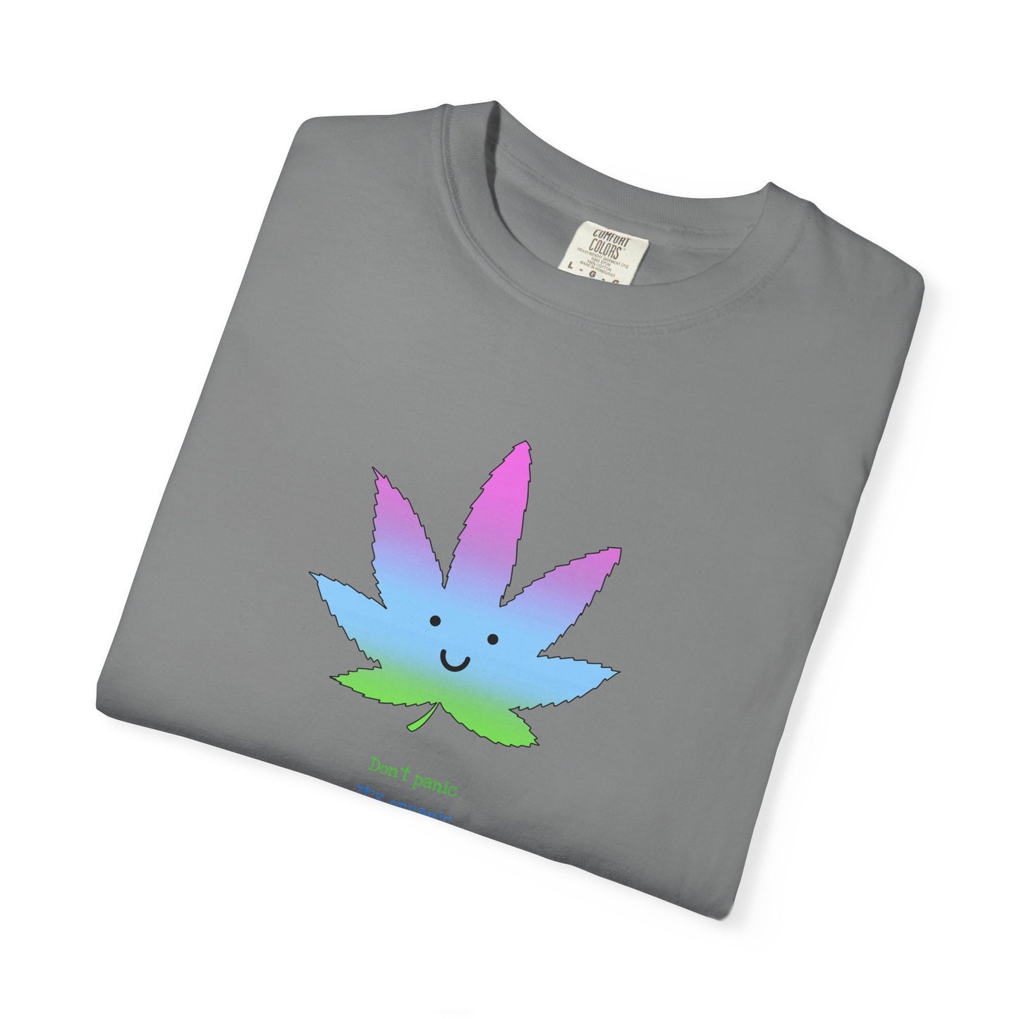 Happy Pastel Weed Leaf T-Shirt