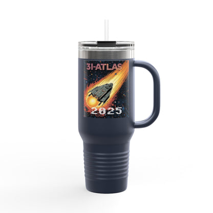 40oz Insulated Travel Mug — 31-Atlas 2025 Meteor Space Mission Design