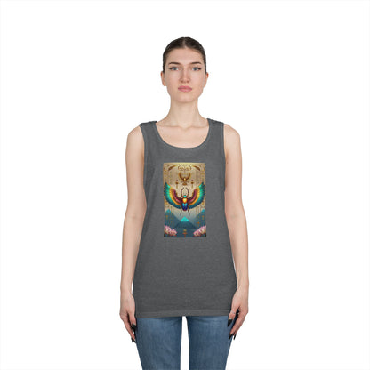 Vibrant Graphic Tank Top for Festival Vibes, Unisex Summer Apparel, Boho Style, Gift for Music Lovers, Perfect for Outdoor Events
