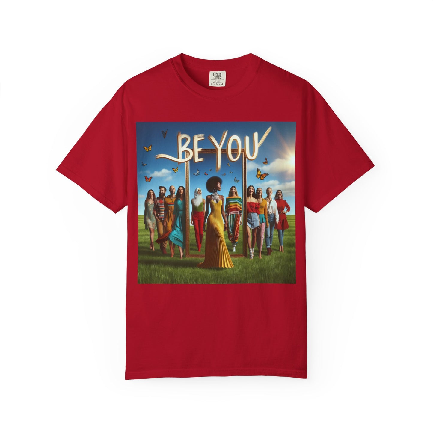 Empowering Graphic Tee, Be You T-Shirt, Unisex Casual Wear, Affirmation Apparel, Inspirational Gift, Unique Fashion Statement