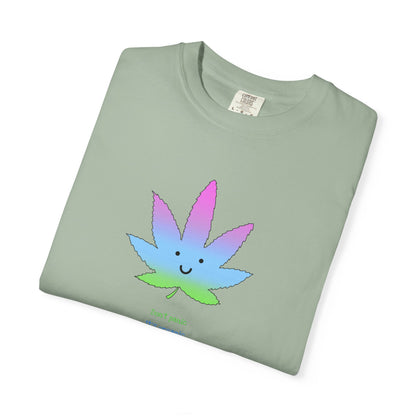 Happy Pastel Weed Leaf T-Shirt