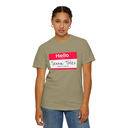 Jenna Toles Name Tag T-Shirt