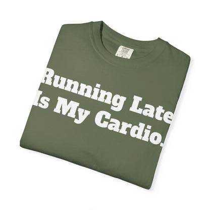 Funny Running Late T-Shirt, Unisex Humor Tee, Perfect Gift for Busy Friends, Casual Outfit, Birthdays, Anniversaries, Everyday Wear