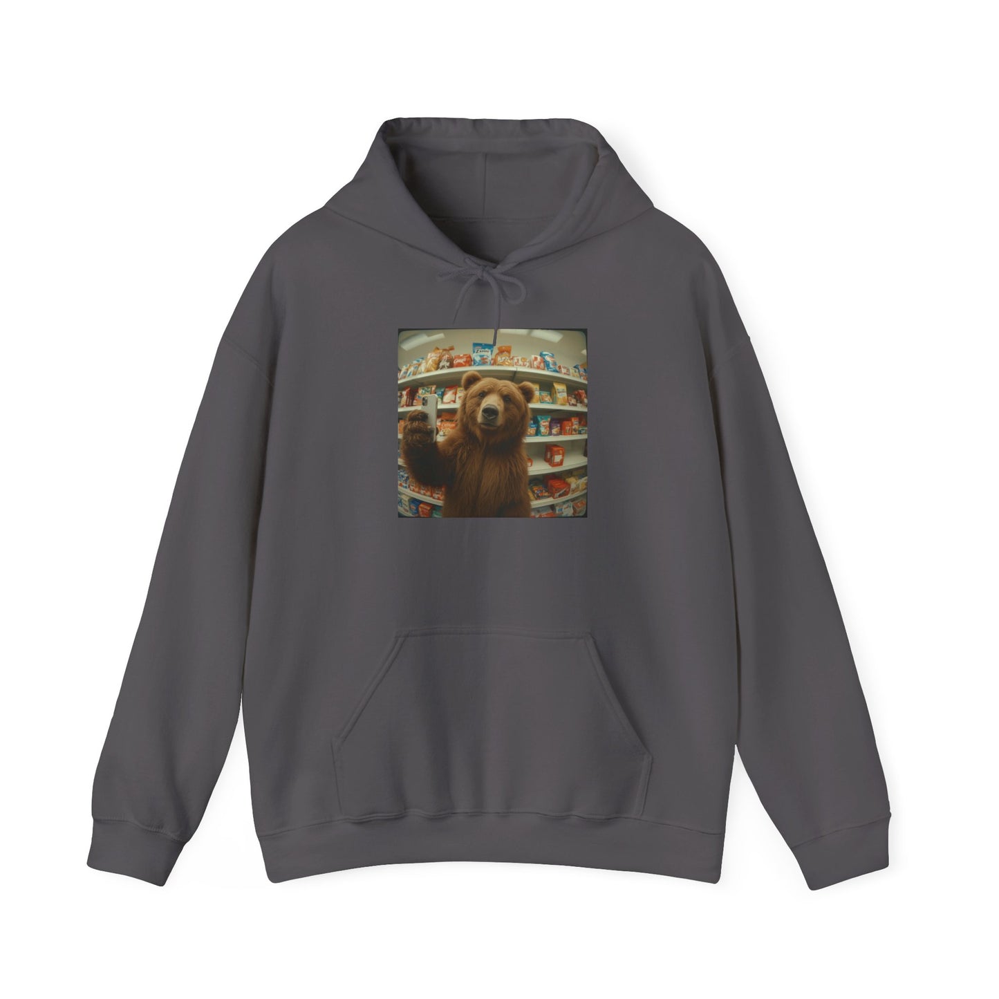 Cozy Bear Graphic Hoodie, Perfect Gift for Animal Lovers, Casual Wear, Unique Sweatshirt for Winter, Perfect for Birthdays, Nature [...]