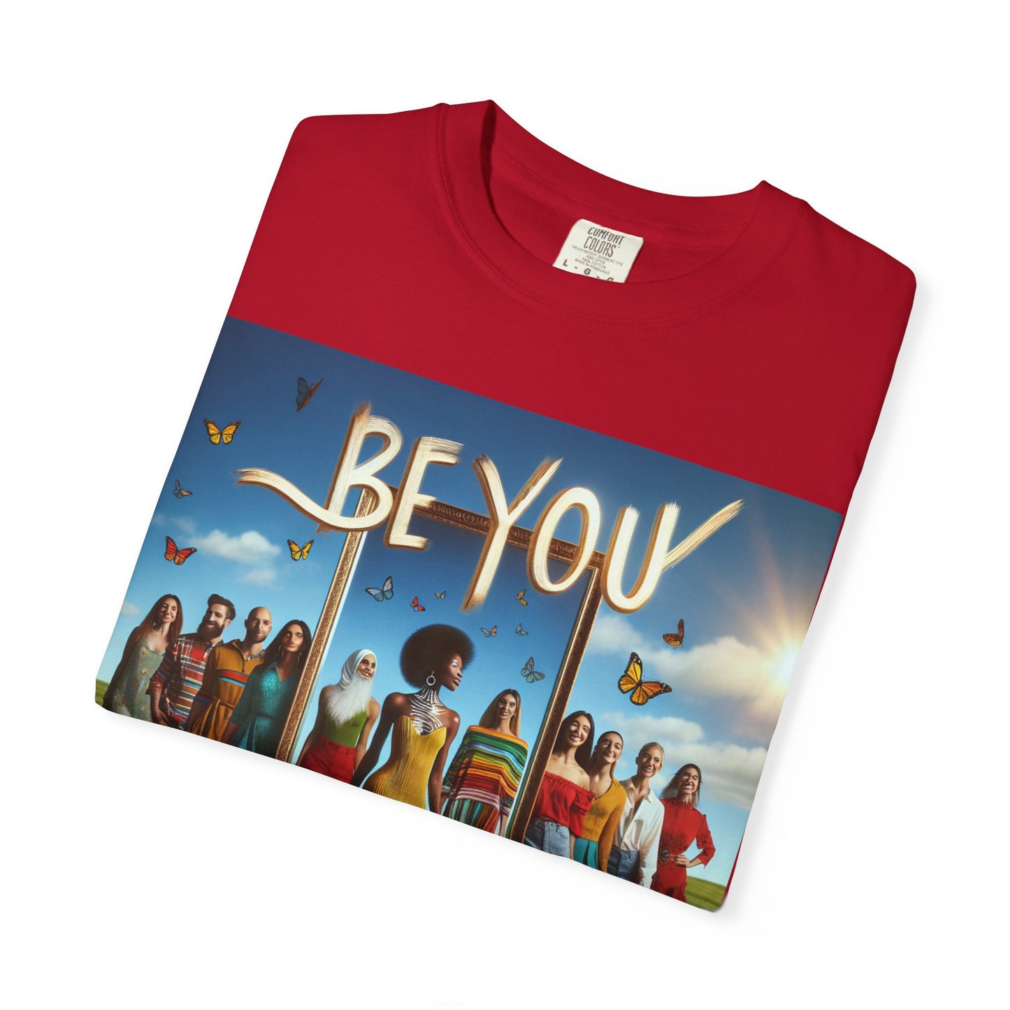 Empowering Graphic Tee, Be You T-Shirt, Unisex Casual Wear, Affirmation Apparel, Inspirational Gift, Unique Fashion Statement