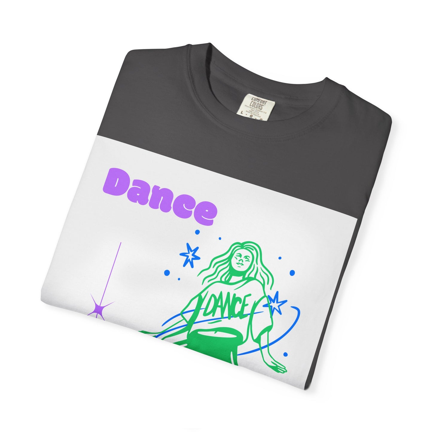 Dance It Out T-Shirt — Retro Neon Dance Graphic Tee